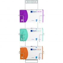 Cimdu kastes turētājs, 10cm x 260 x 630mm, SST, sudraba, ABENA  
