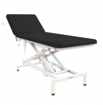 Hidrauliskā divdaļīga kušete (melna)