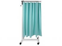 Telekopisks aizslietnis ar riteņiem